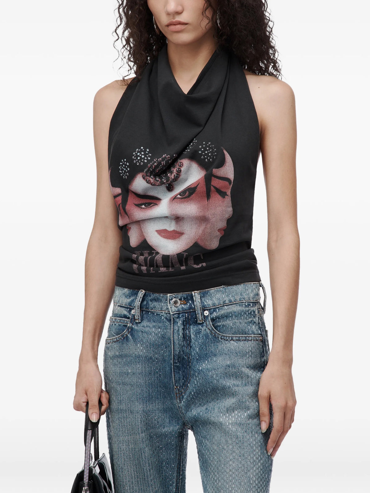 Alexander Wang Top casual da Donna Alexander wang, colore Nero Nero