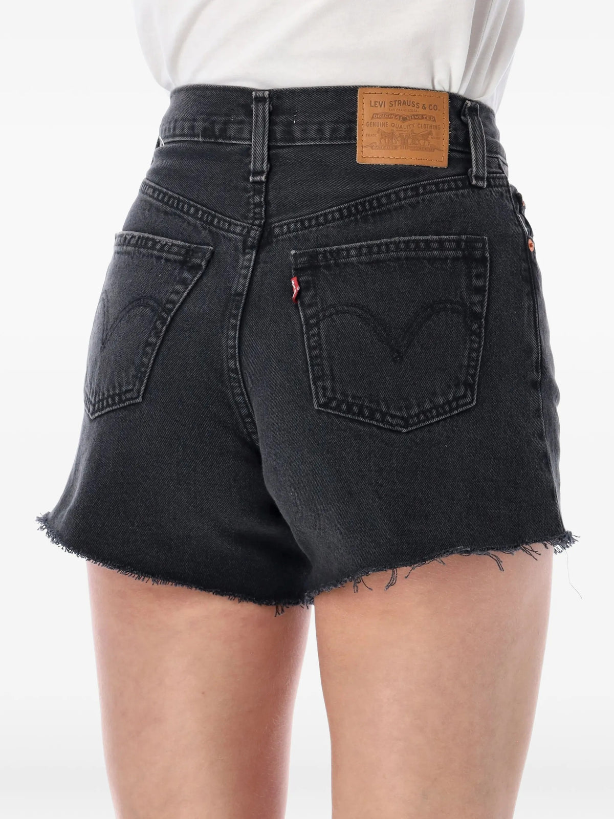 Levi's Shorts denim da Donna Levi's, colore Nero Nero