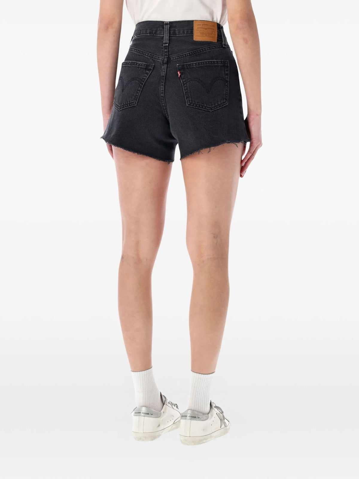 Levi's Shorts denim da Donna Levi's, colore Nero Nero