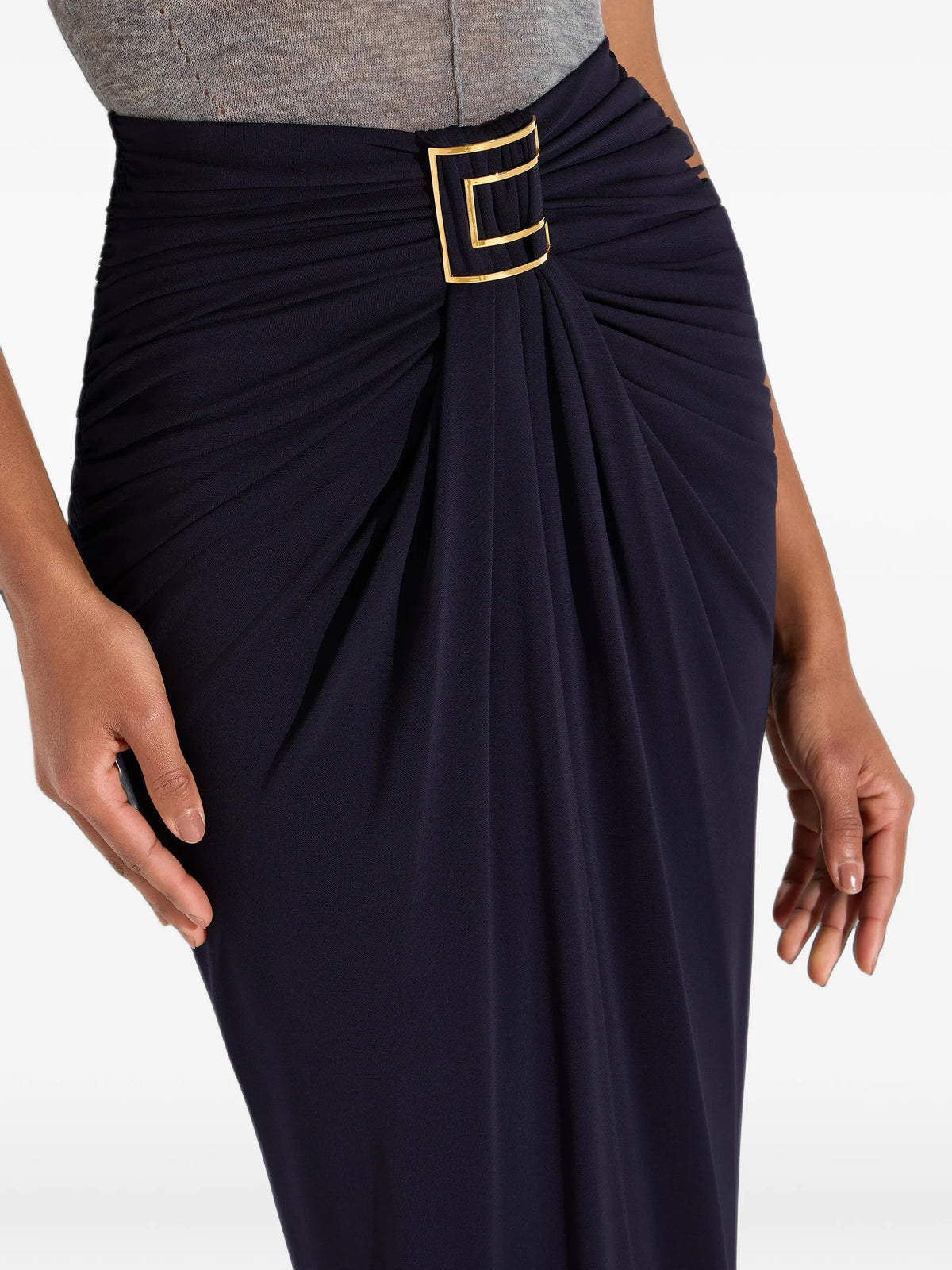 Elisabetta Franchi Gonne lunghe da Donna Elisabetta franchi, colore Blu Blu