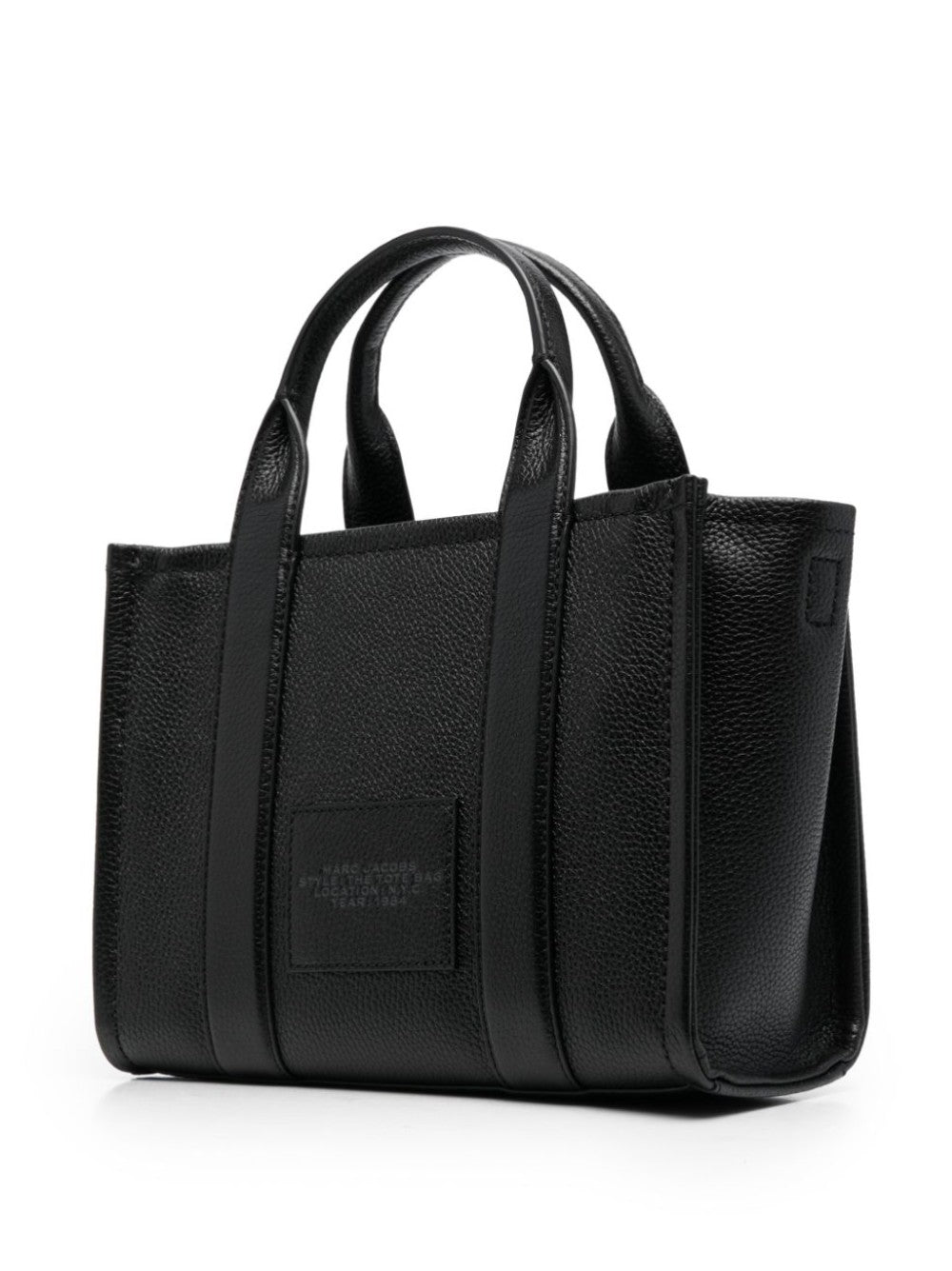 "Marc Jacobs "THE LEATHER SMALL TOTE BAG" Nero"
