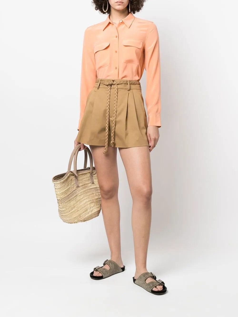 Equipment Femme Arancione