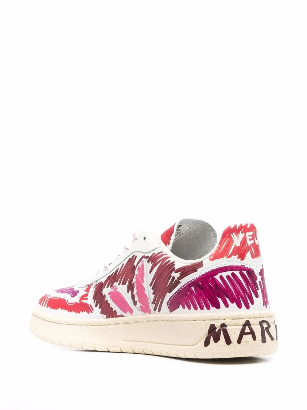 "Veja SNEAKERS "V10 LEATHER MARNI MARSALA" Multicolor"