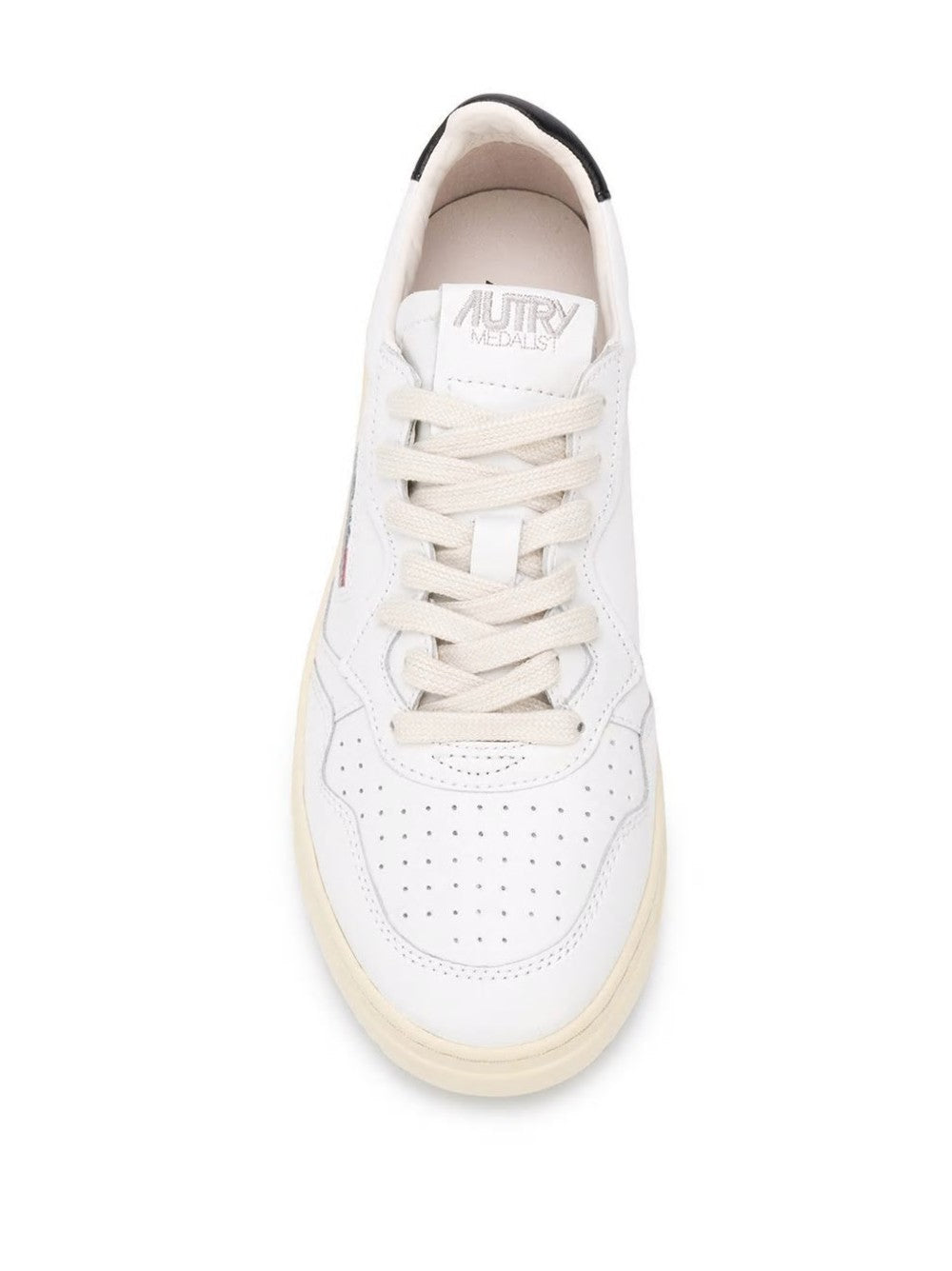 Autry SNEAKERS MEDALIST LOW IN PELLE Bianco