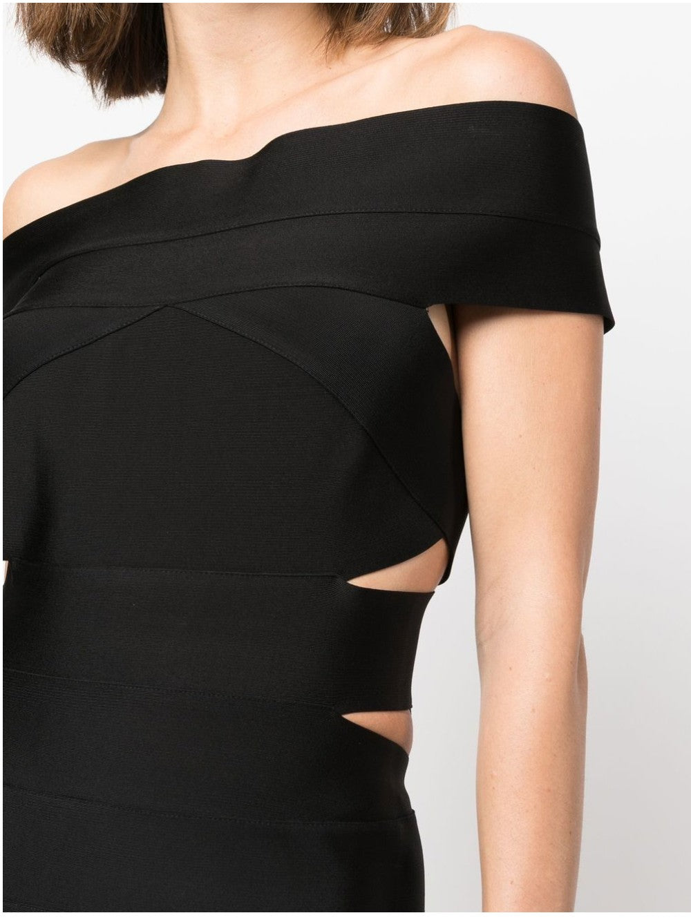 Alexandre Vauthier ABITO CORTO CON DETTAGLIO CUT-OUT Nero