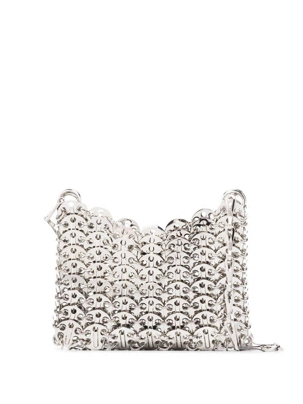 Rabanne BORSA A SPALLA ICONIC 1969 Argento