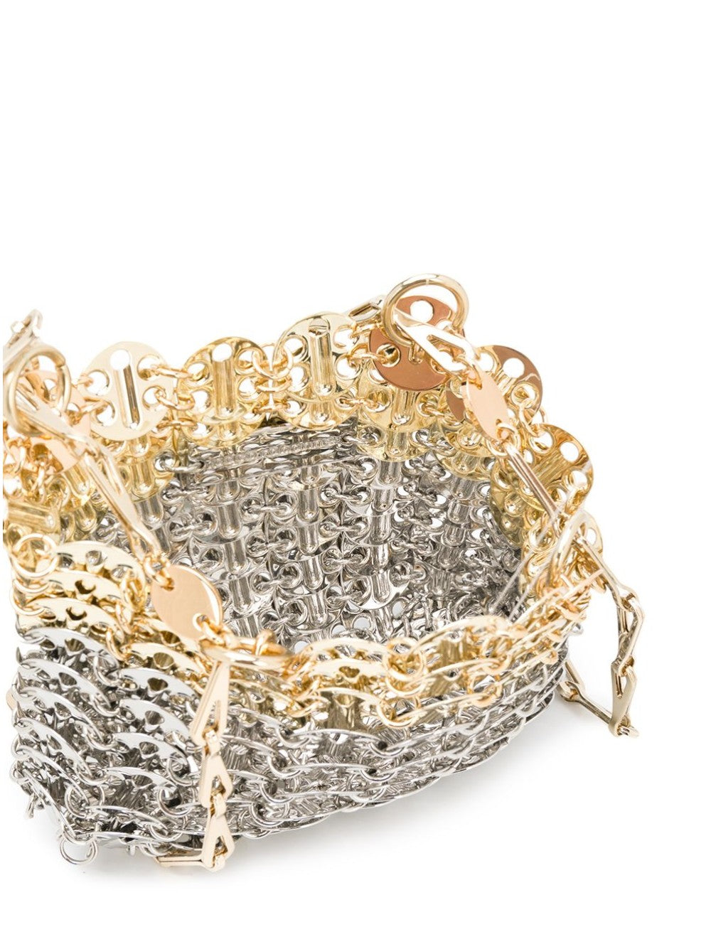 Rabanne BORSA 1969 SKYLINE NANO Argento
