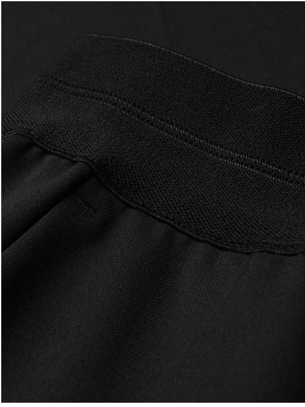 Msgm PANTALONE ELASTICO CON LOGO Nero