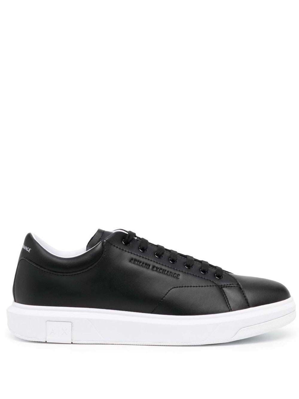 Armani Exchange SNEAKERS ARMANI EXCHANGE IN PELLE SCAMOSCIATA – XUX123-XV534 Nero