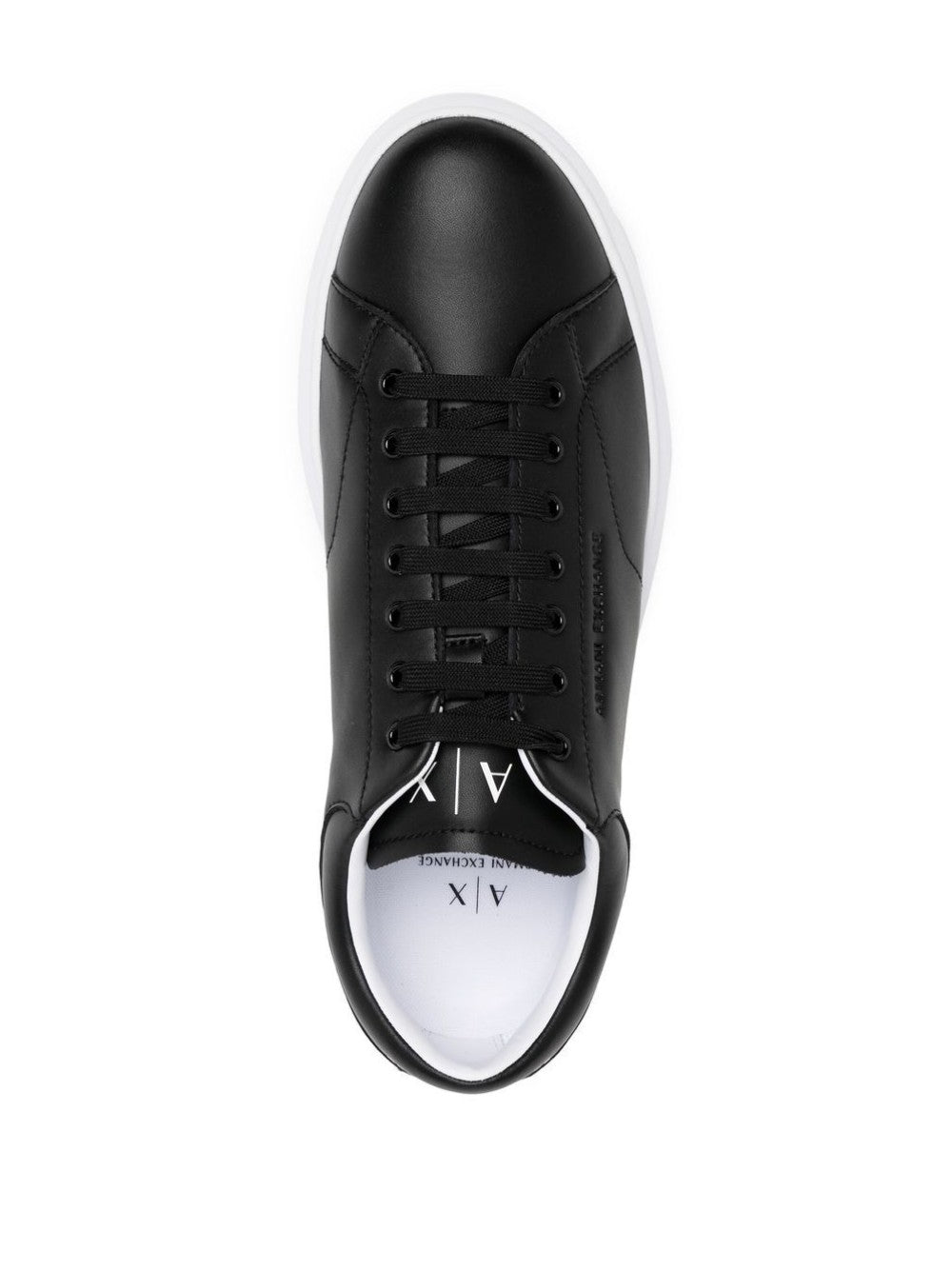 Armani Exchange SNEAKERS ARMANI EXCHANGE IN PELLE SCAMOSCIATA – XUX123-XV534 Nero