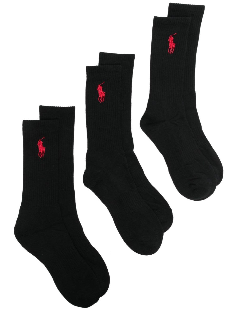 Polo Ralph Lauren CALZE CON PARTICOLARITA' LOGO Nero