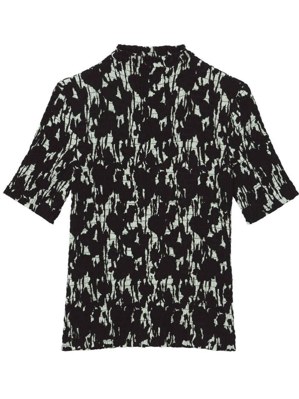 FLOU SMOCKED T-SHIRT
