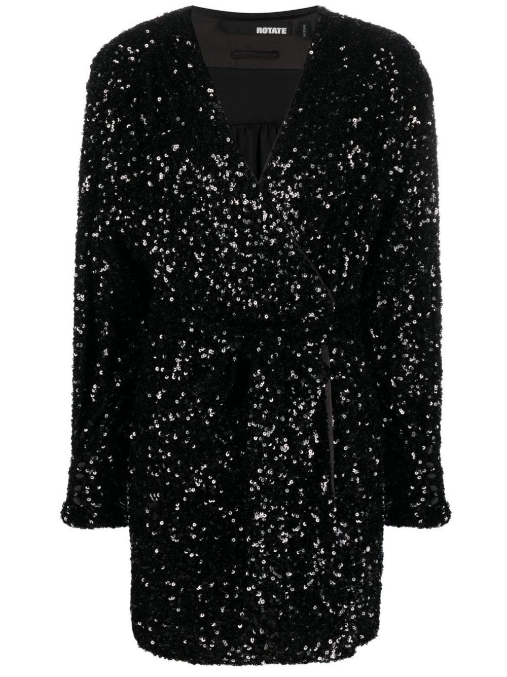 ROBE COURTE À SEQUINS