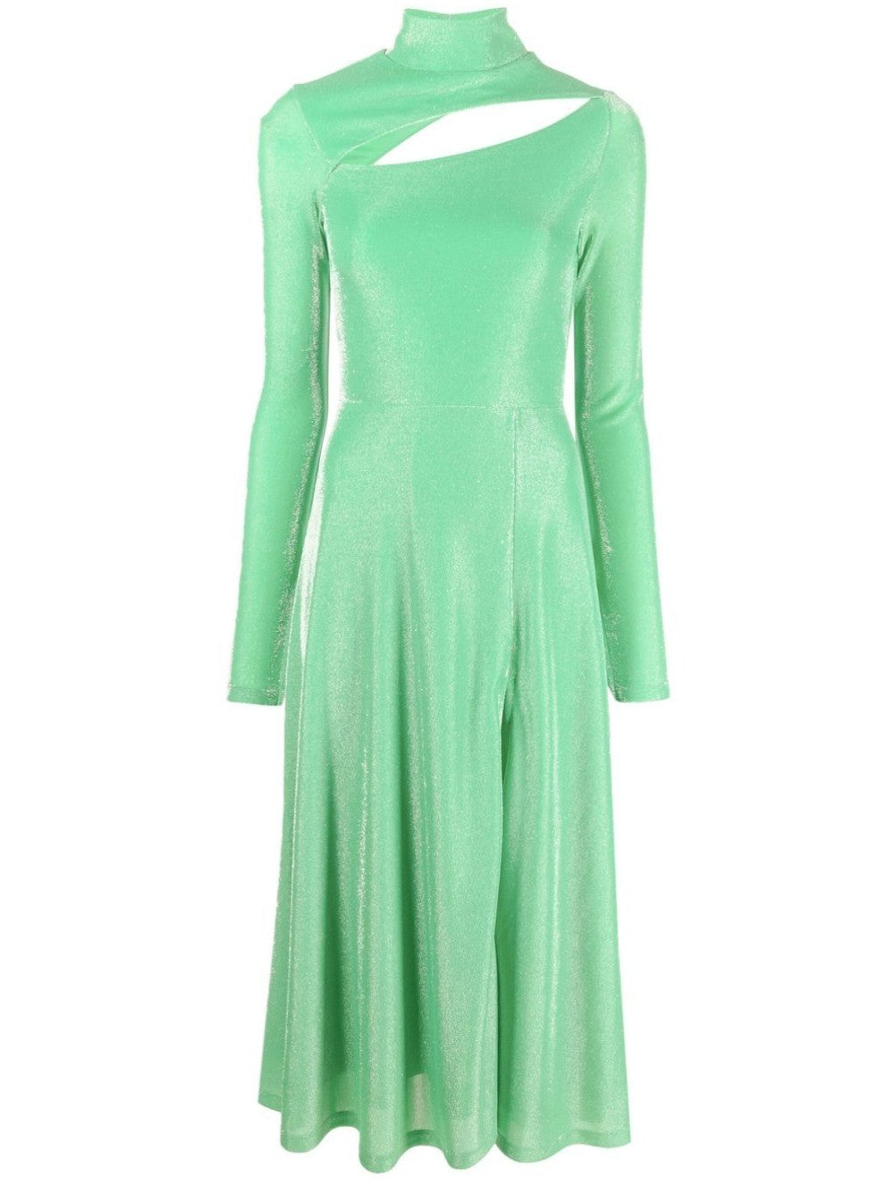 Rotate ABITO MIDI CUT-OUT Verde