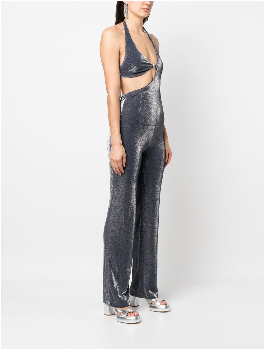 Rotate METALLIC SUIT Blue