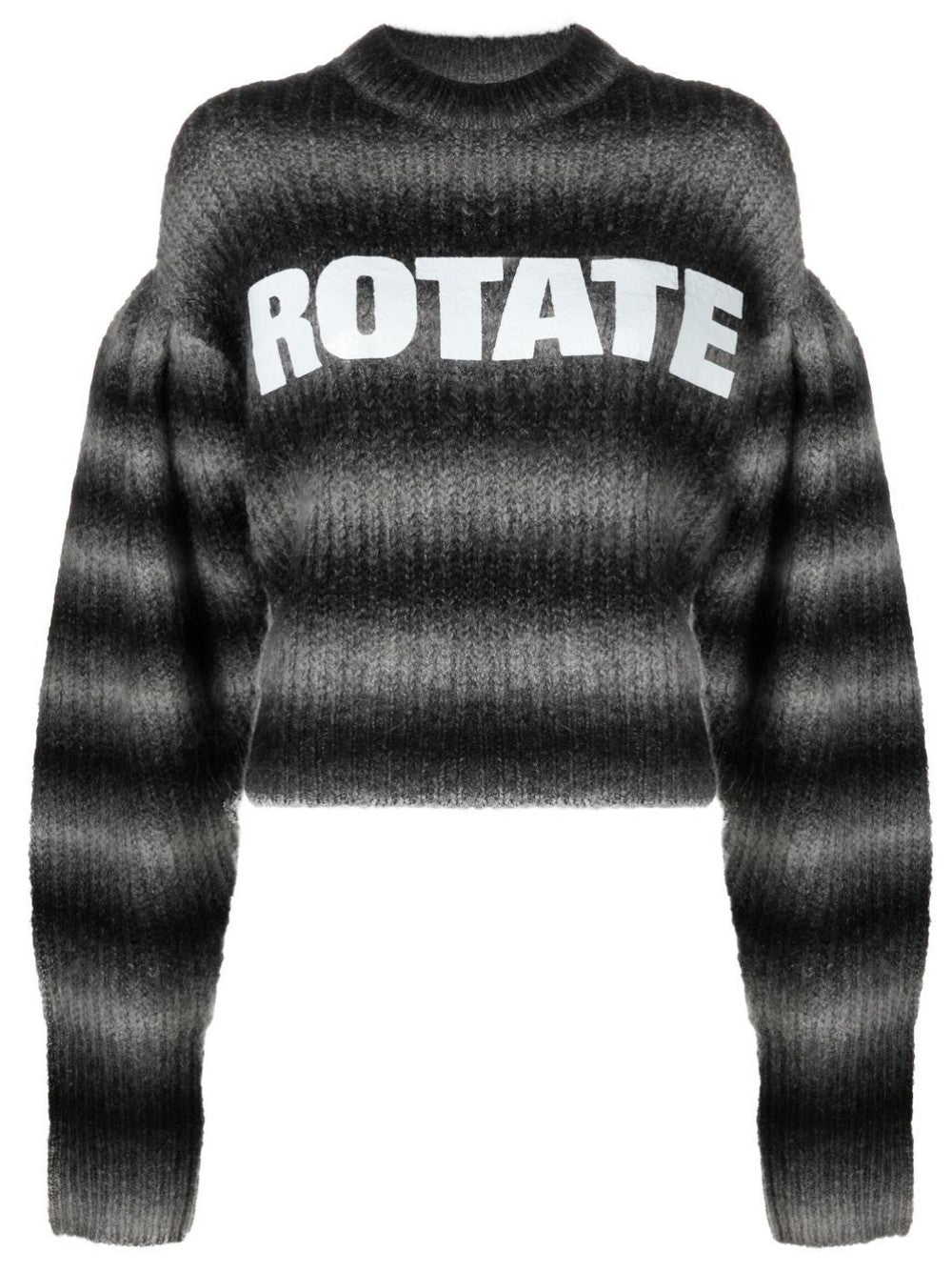 Rotate MAGLIA CON MANICHE A PALLONCINO E LOGO Grigio