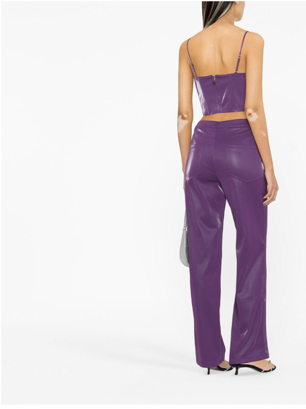 Rotate CORSET TOP Purple