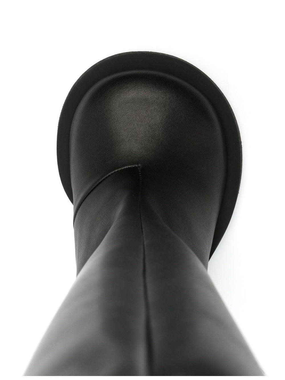 Yume Yume KNEE BOOTS WITH HEART HEEL Black