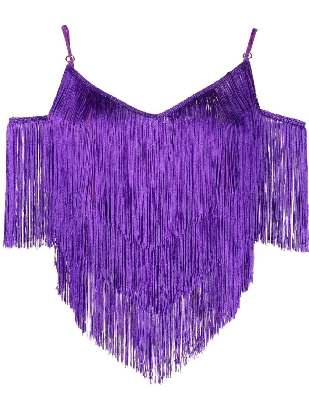 TOP WITH THIN FRINGES
