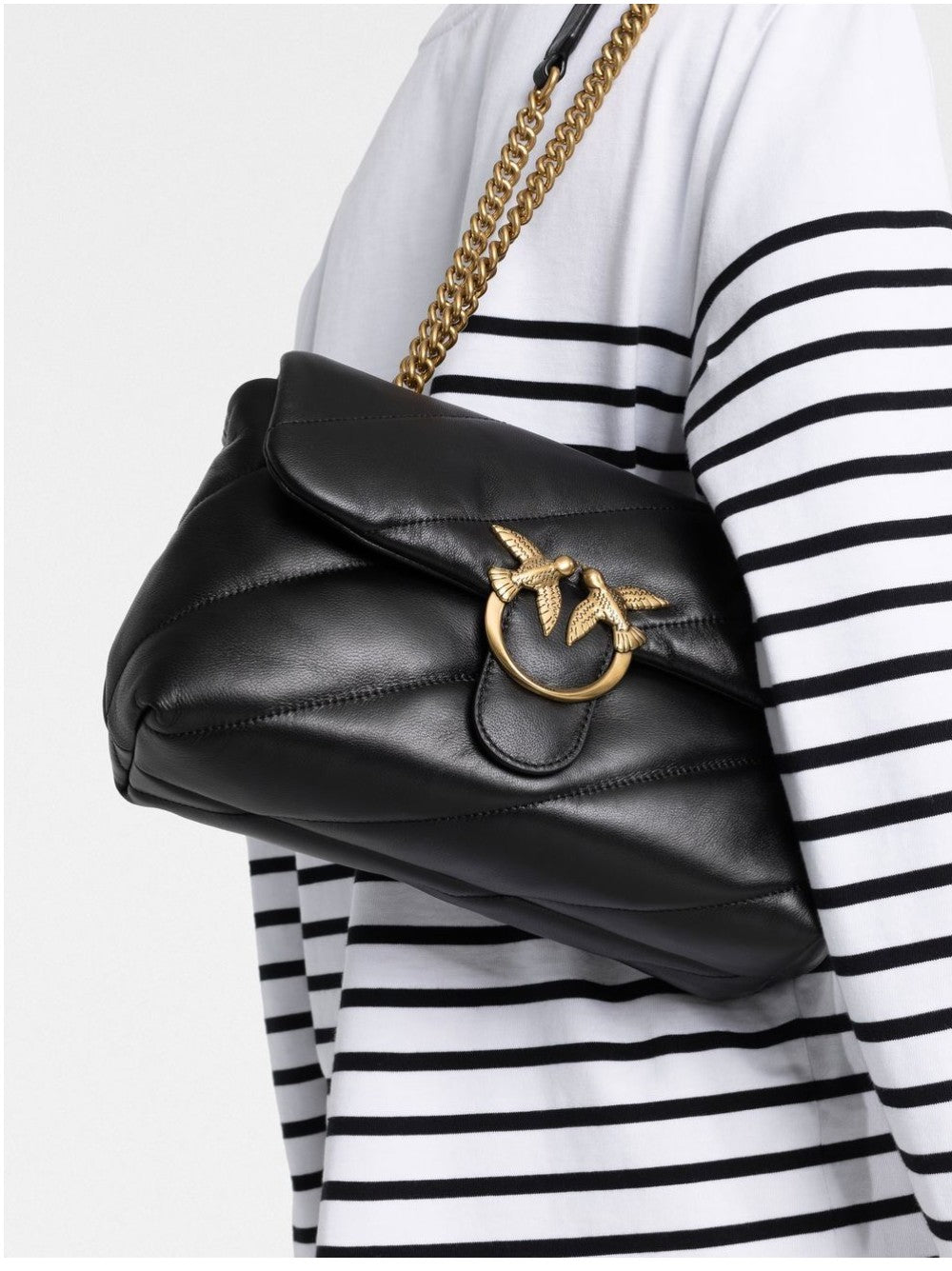 "Pinko BORSA A TRACOLLA "LOVE" Nero"