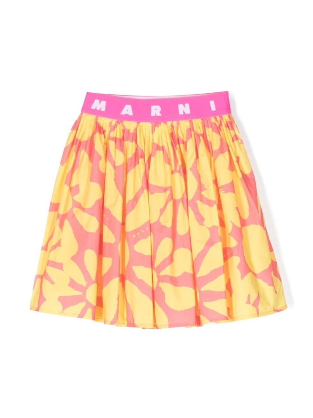 Plisted Flower Skirt