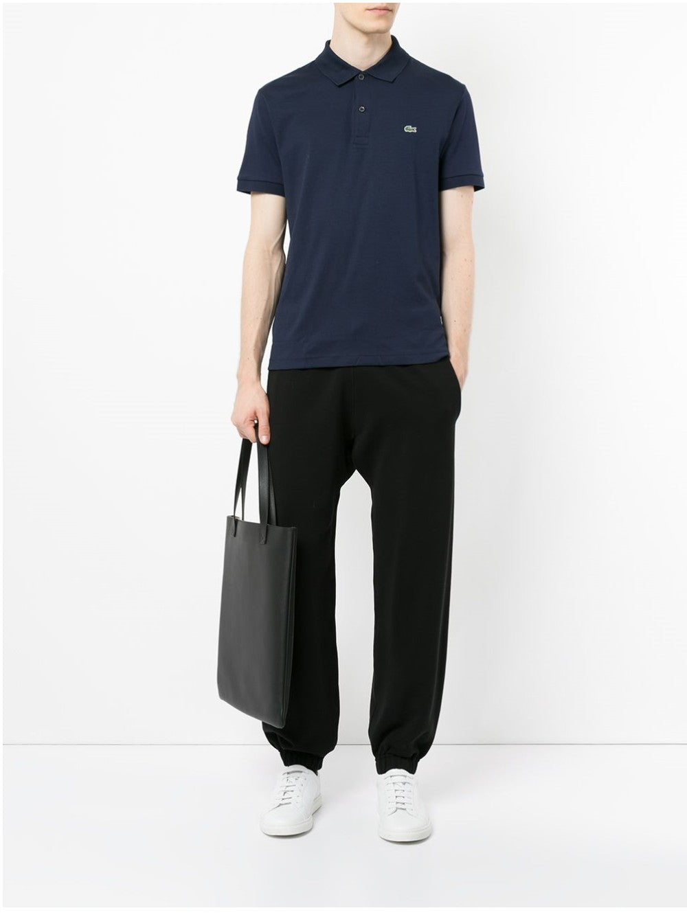 Lacoste POLO CON APPLICAZIONE LOGO Blu