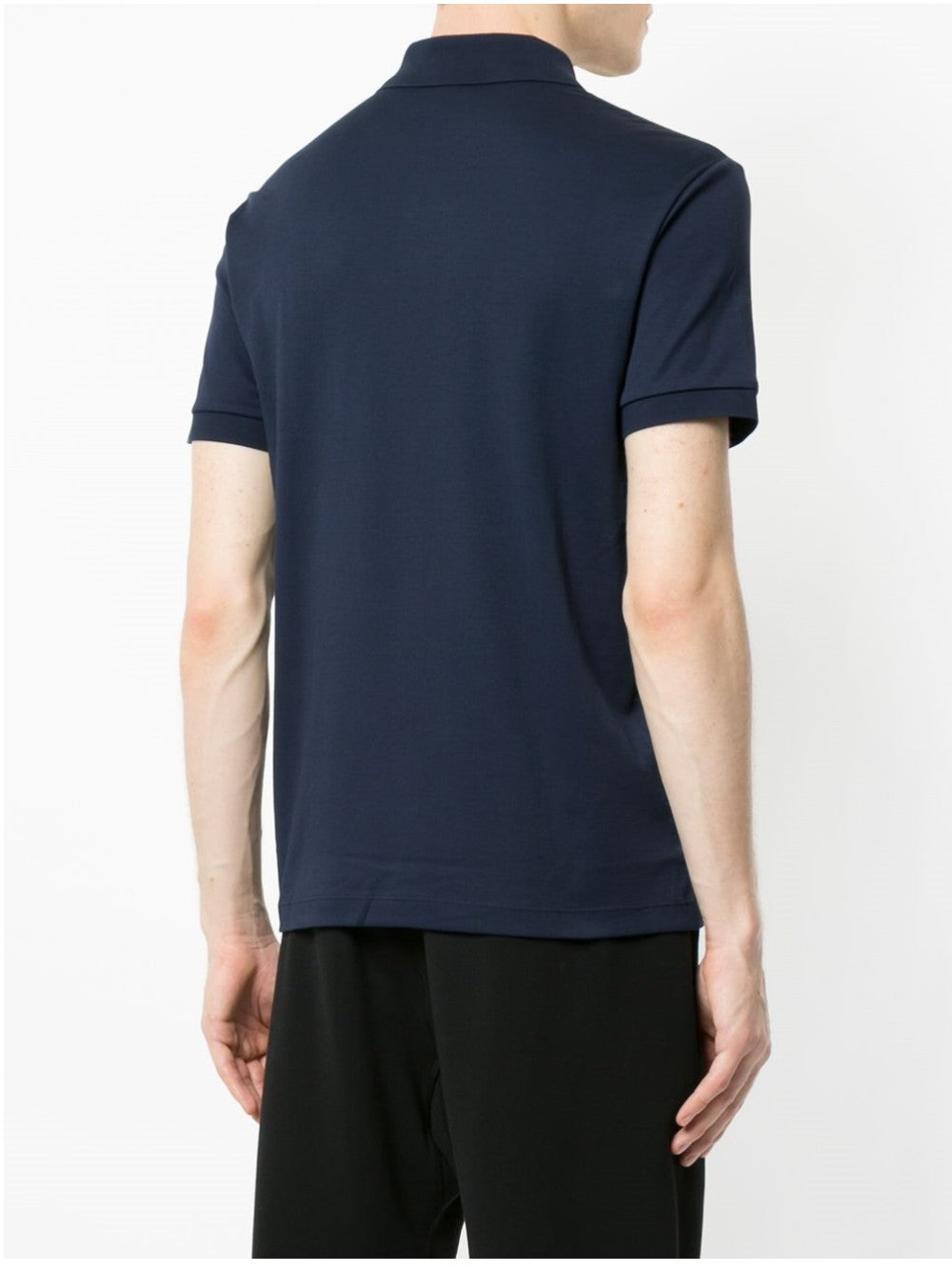 Lacoste POLO WITH LOGO APPLICATION Blue