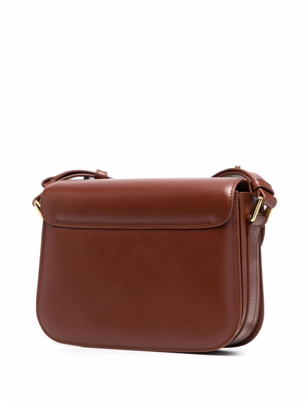 "A.p.c. BORSA A TRACOLLA "GRACE" Marrone"