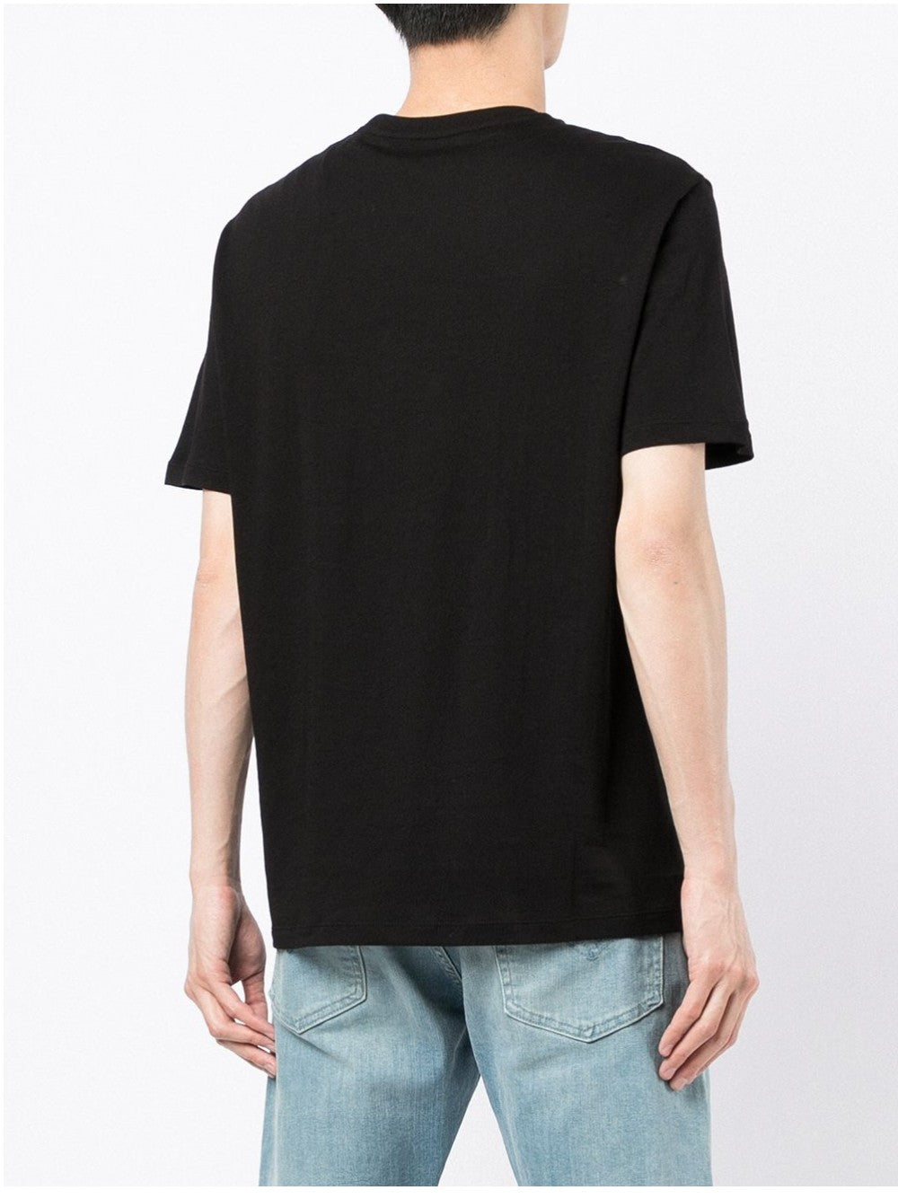 Armani Exchange T-SHIRT CON STAMPA LOGO Nero
