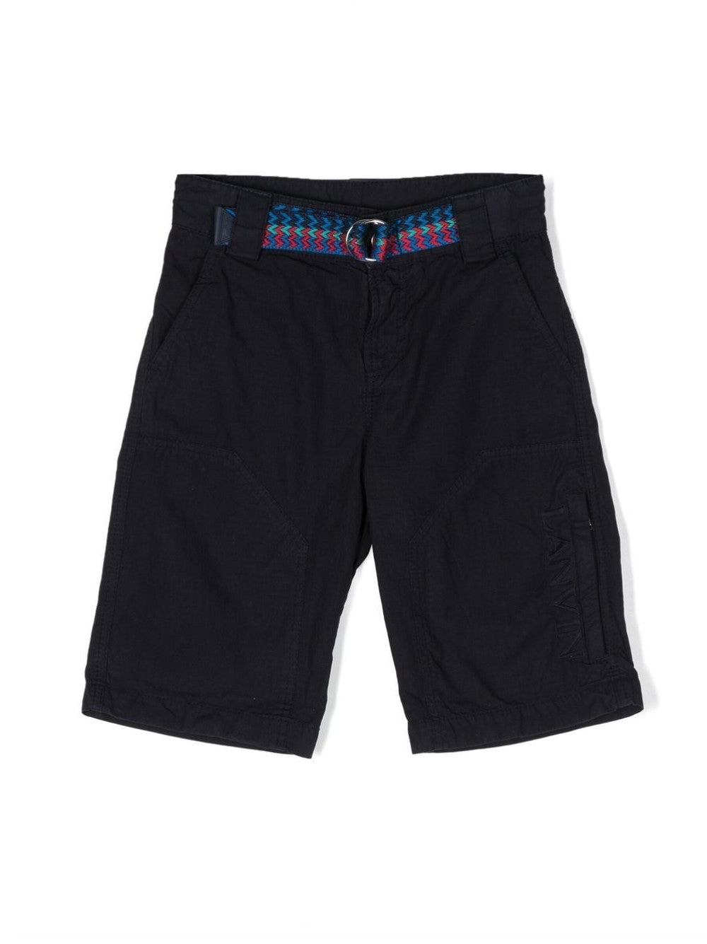 SHORT CHINO AVEC LOGO BRODÉ