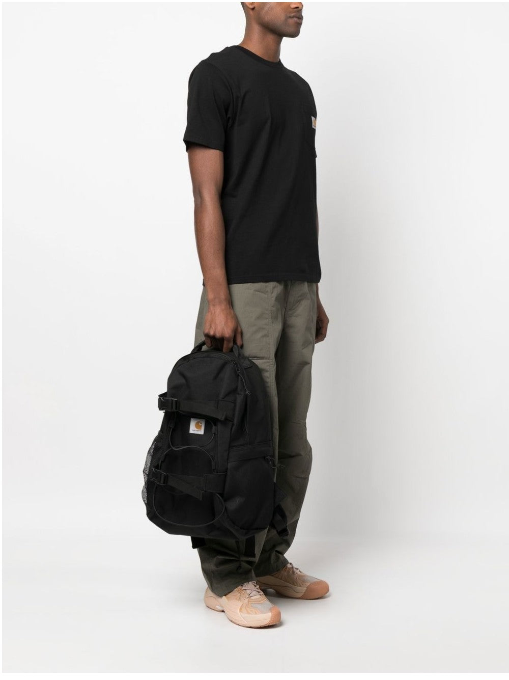 Carhartt Wip ZAINO CON LOGO Nero
