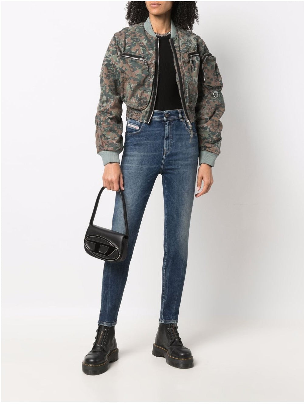 "Diesel BORSA "1DR" Nero"