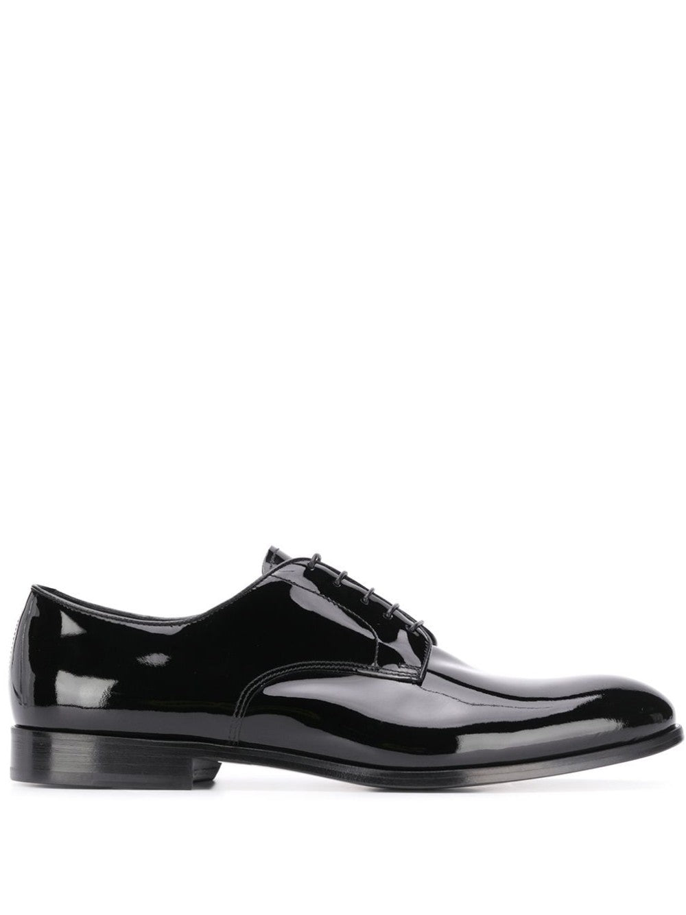 Doucal's STRINGATA FRANCESINA IN PELLE Nero