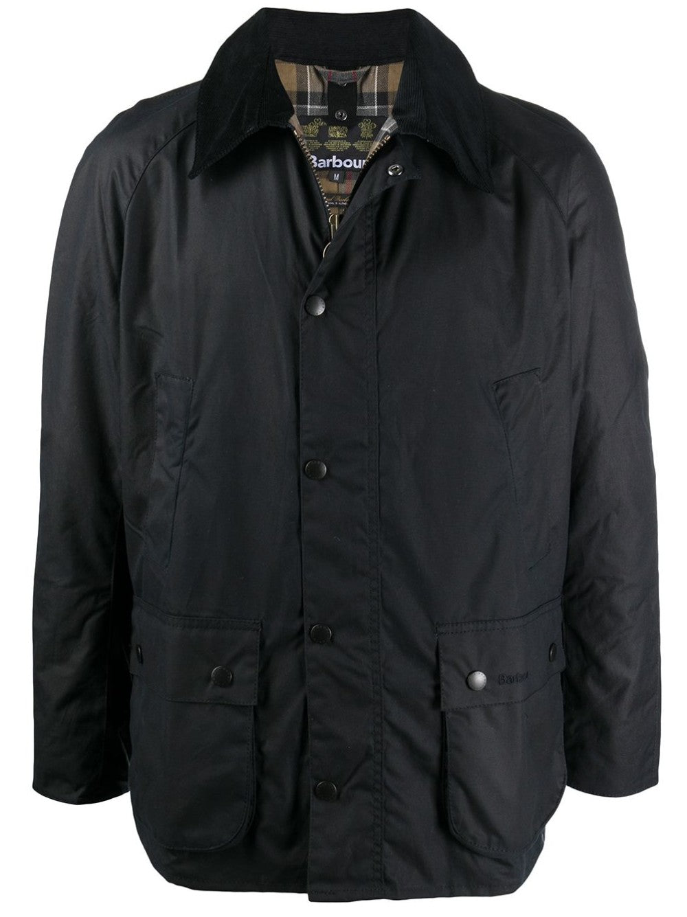 Barbour GIACCA CERATA ASHBY Blu