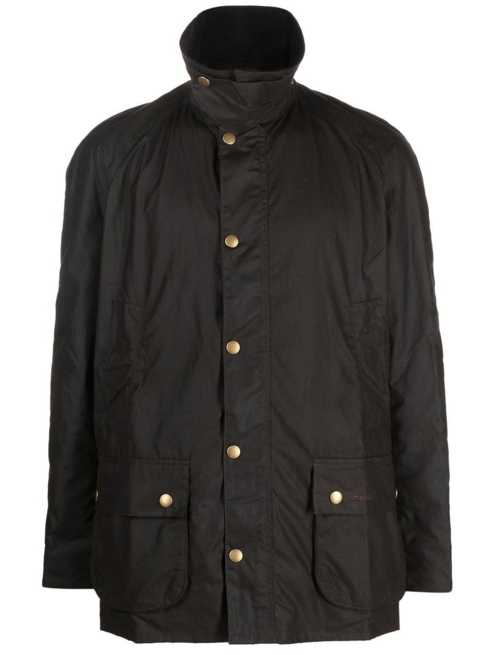 "Barbour IMPERMEABILE "ASHBY WAX" Marrone"