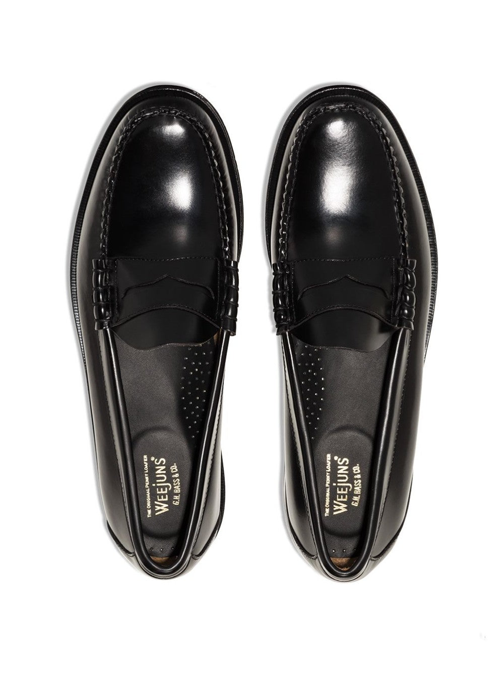 Gh Bass MOCASSINI WEEJUNS LARSON Nero