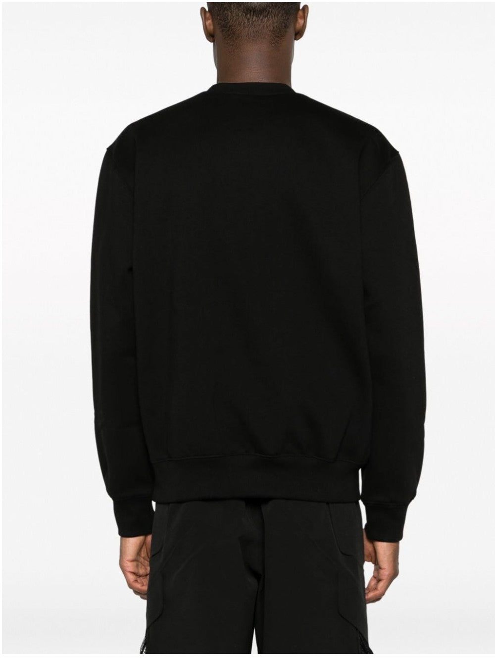Carhartt Wip FELPA CON LOGO A CONTRASTO Nero