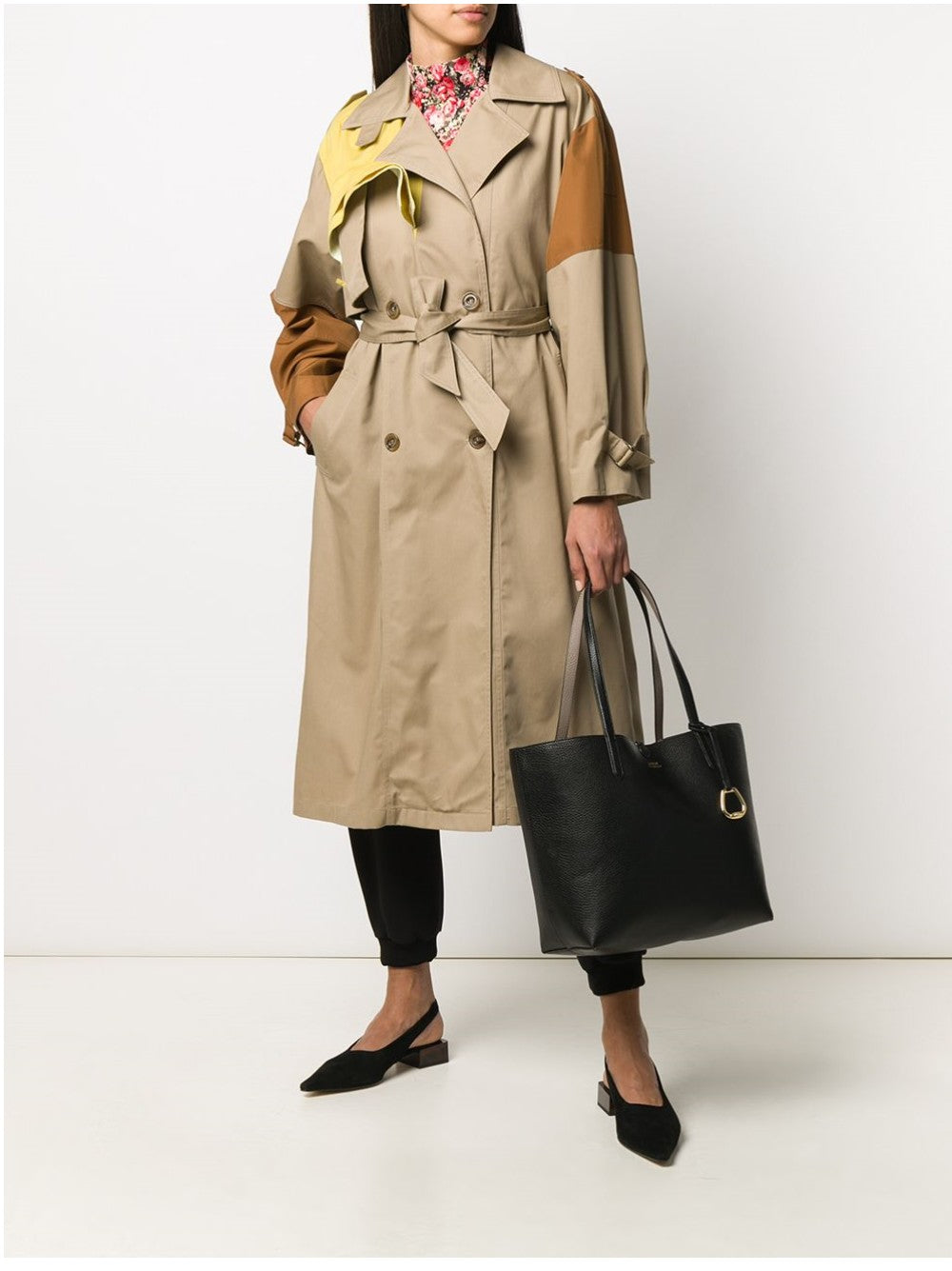 "Lauren Ralph Lauren TOTE BAG "KARLY" Nero"