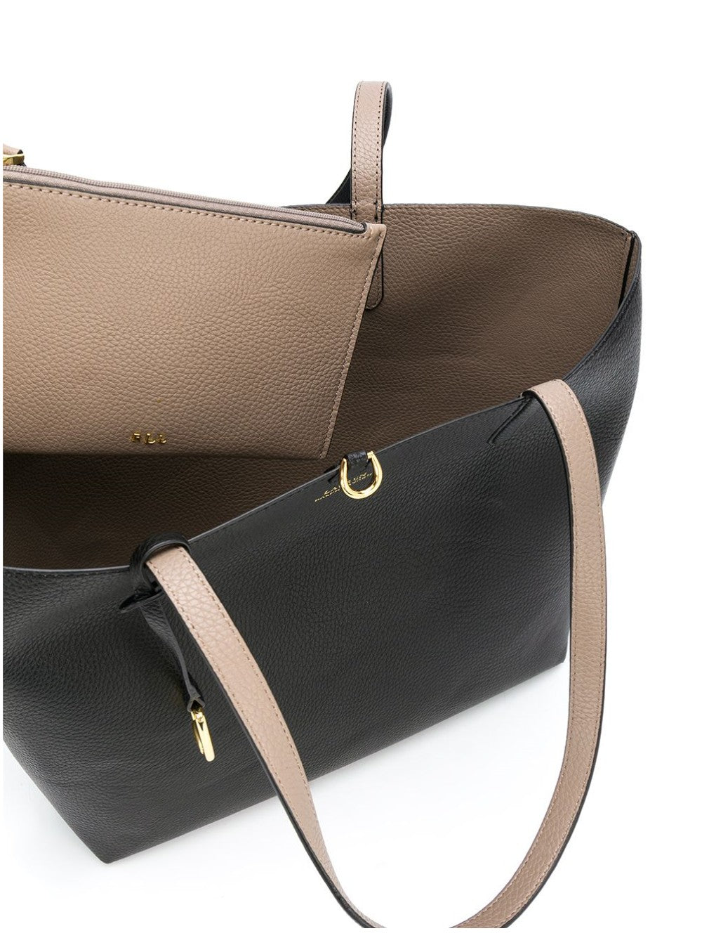 "Lauren Ralph Lauren TOTE BAG "KARLY" Nero"