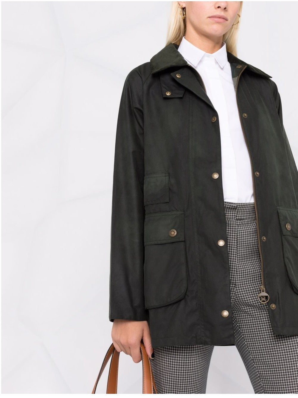 "Barbour GIUBBINO "BEADNELL" MEDIO Verde"