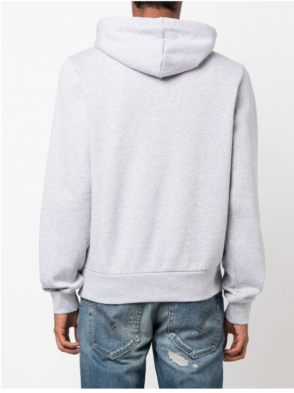 Lacoste FELPA CON LOGO RICAMATO Grigio