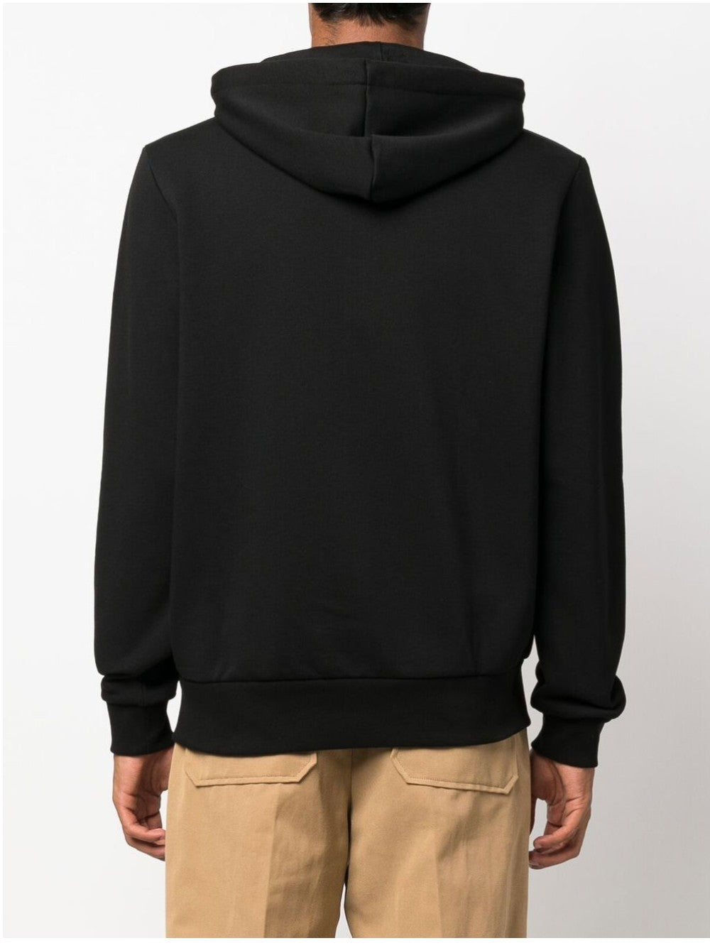 Lacoste FELPA CON LOGO RICAMATO Nero