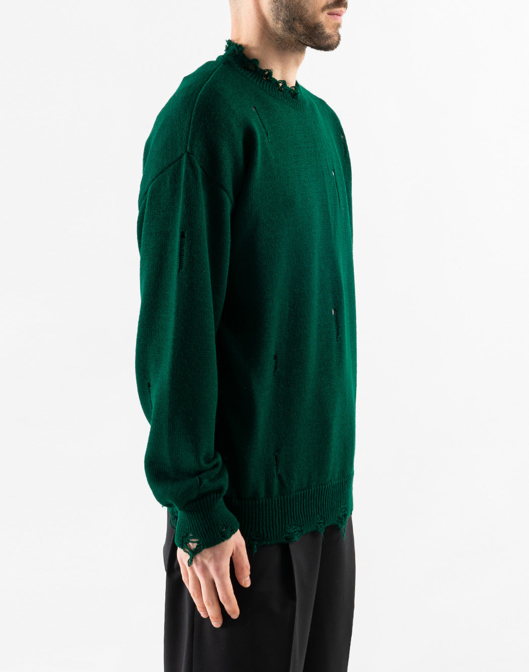 "Corsinelabedoli MAGLIA "MORGAN" Verde"