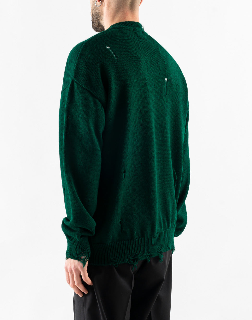 "Corsinelabedoli MAGLIA "MORGAN" Verde"