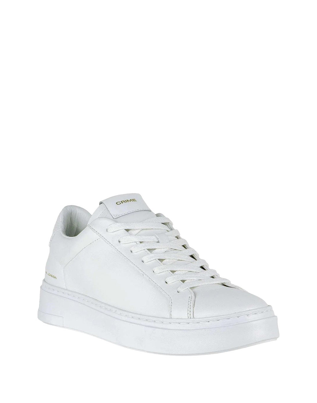 "Crime London SNEAKERS "WEIGHTLESS LOW TOP" Bianco"
