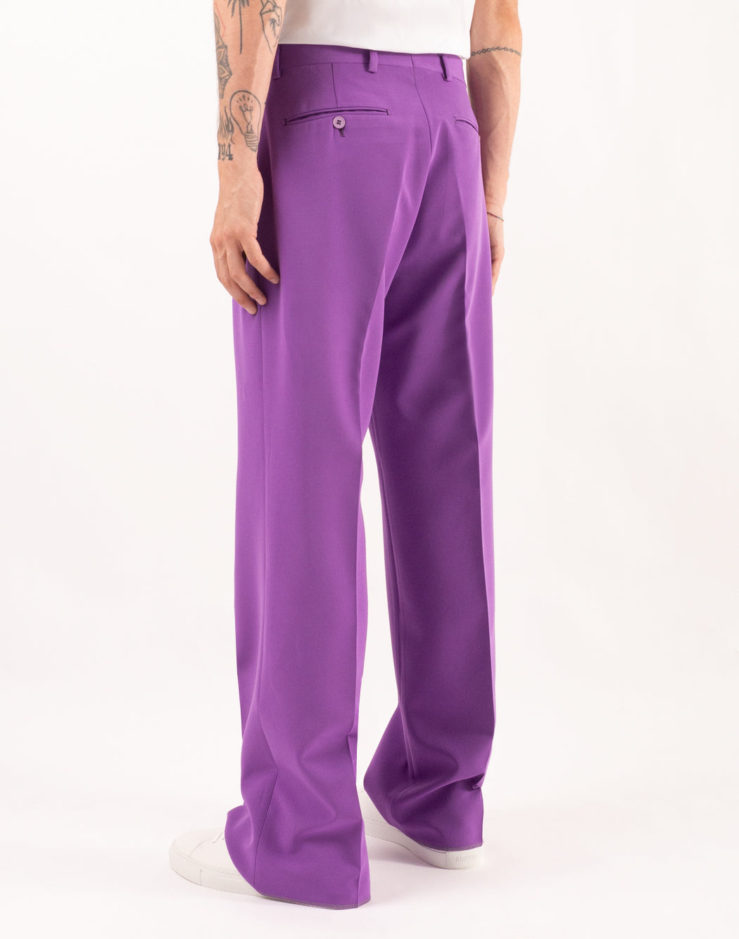 "Corsinelabedoli PANTALONI "CARLO 4" Viola"