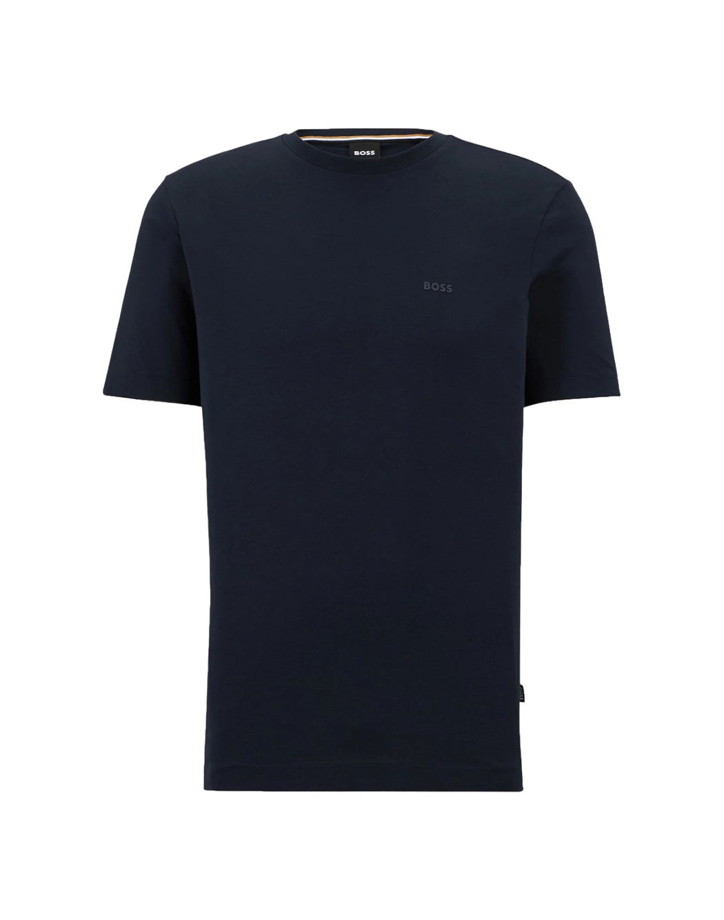 Boss T-SHIRT CON RIGHE SULLA NUCA Blu