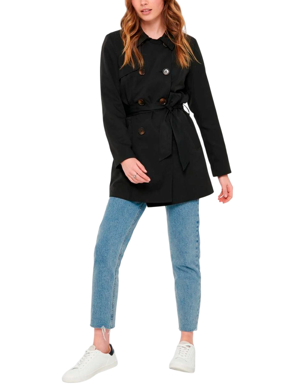 "Only "ONLVALERIE" TRENCH Nero"