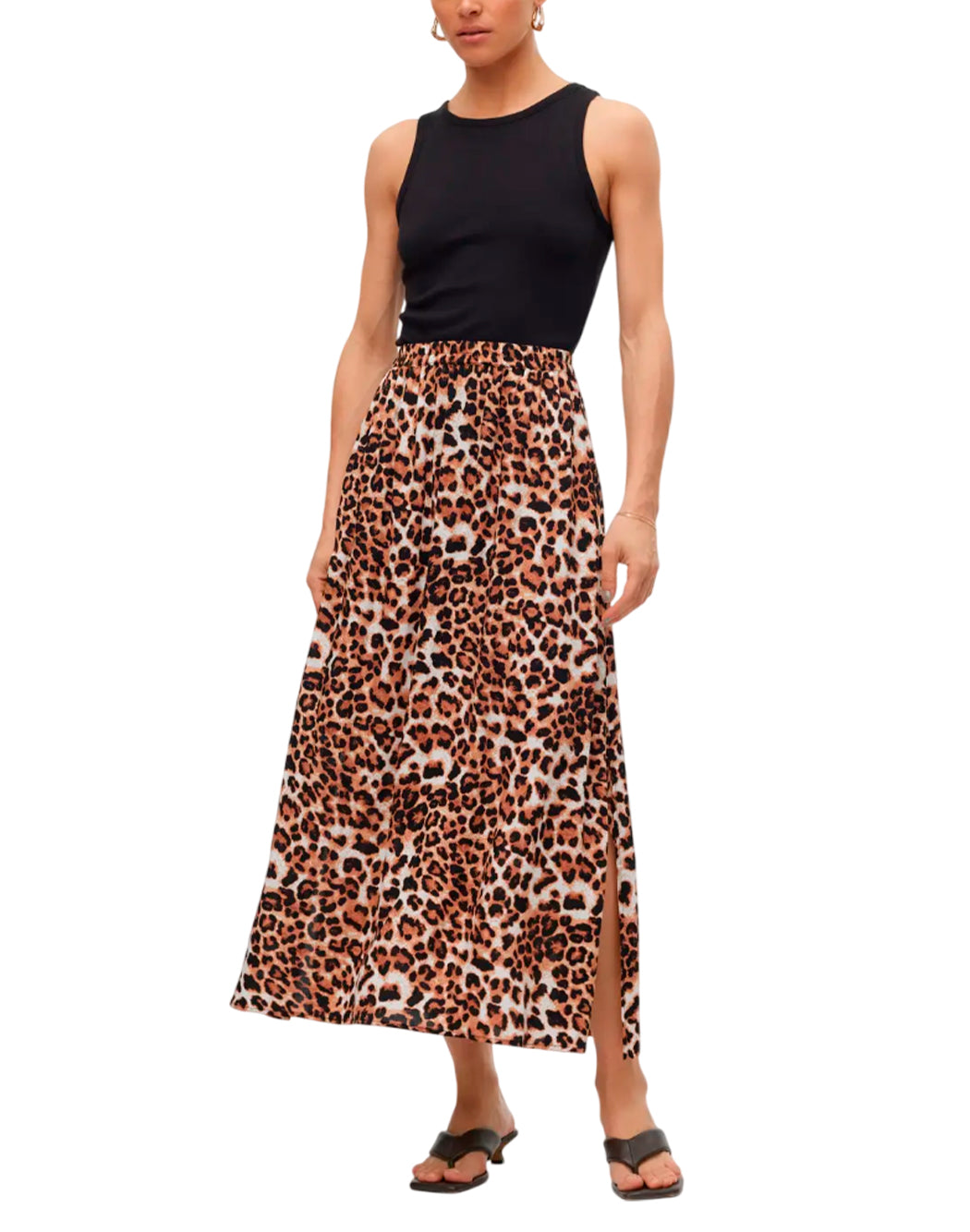 "Vero Moda "VMEASY JOY MAXI" GONNA ANIMALIER Marrone"