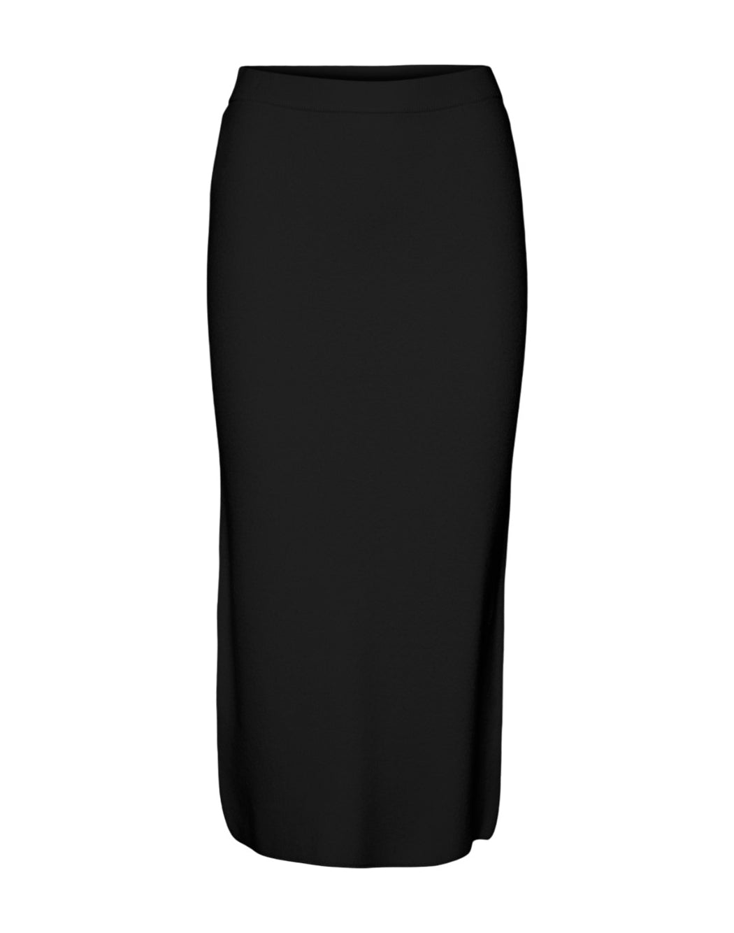 Vero Moda GONNA MIDI SLIM FIT Nero